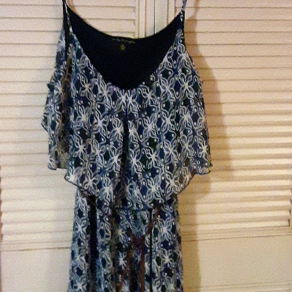 Beautiful, backless, maxi dress